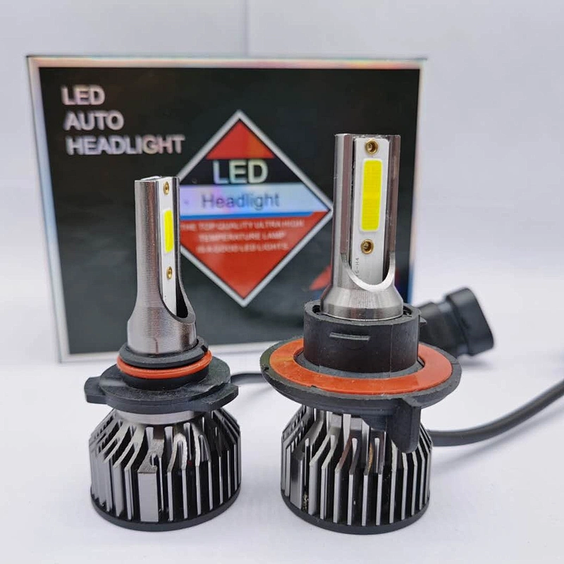 Hot selling led headlight bulb h7 natural white 9007 headlight bulb socket V6 6500k led headlight