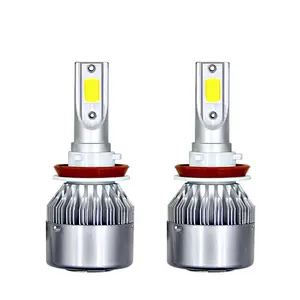 Car led accessories C6 h4 bulb kit LED Headlight H1 H3 9005 9006 LED Headlight