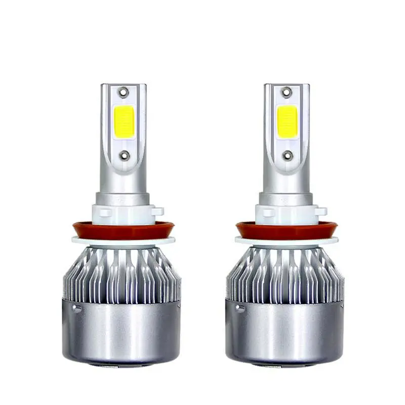 Car led accessories C6 h4 bulb kit LED Headlight H1 H3 9005 9006 LED Headlight