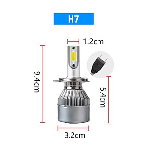 Factory Direct Selling Newest Upgrade Auto Parts Factory Price 6000lm 36W led lamp h7 C6 Led Headlight H11