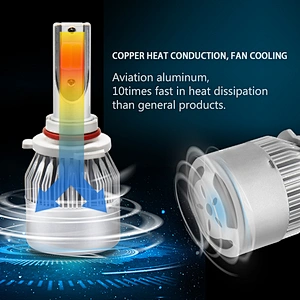 Led Headlight Bulbs h4 hb2 9003 car Lights c6 led headlights 12000lm