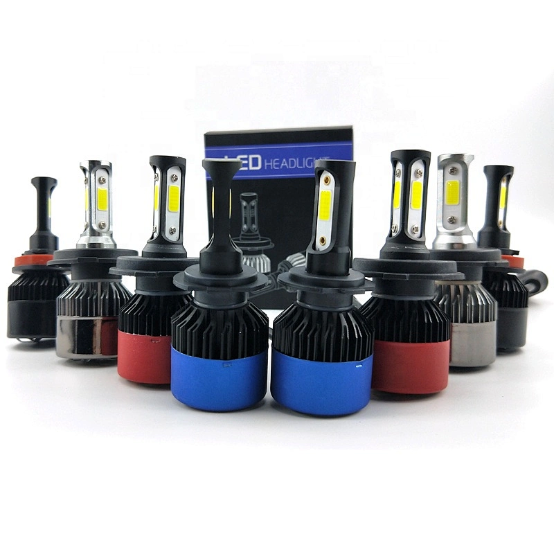 10000 lumen car headlamp led motorcycle headlamp bulb h11 9006 9007 s2 cob led light h4