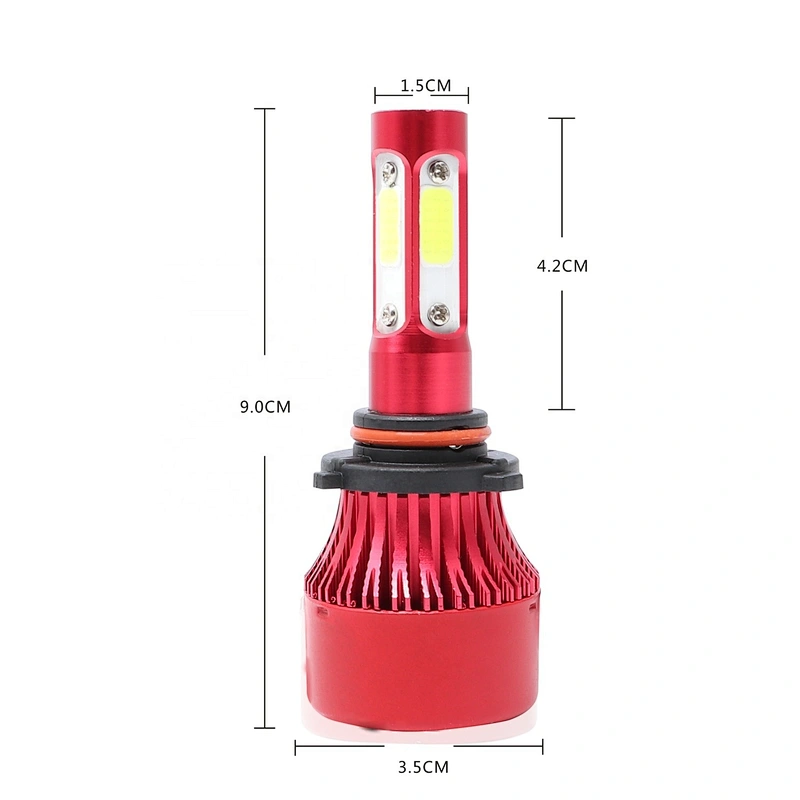 Four sides 9007 9006 9005 9004 h13 h11 h7 h4 car lights led headlight