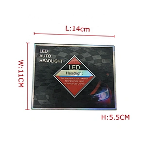 V6 12000 lumen H4 LED Headlight Bulbs H7 Car LED Headlight