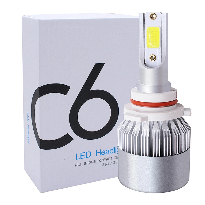 Auto led light c6 h11 h4 h7 headlight 36w led headlight car led lights