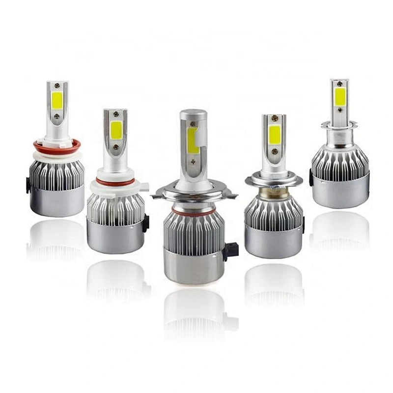 IP68 led c6 headlight H1 H3 H11 H13 9006 9007 H4 H7 2020 brightest cob led h4