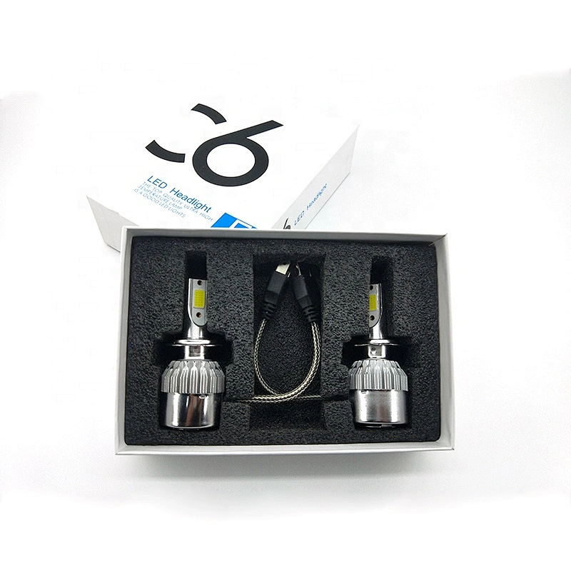 Aluminum Led Headlights 36W h11 9005 led C6 h7 h4 headlight bulbs