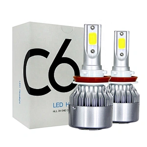 super bright cob led headlight h11 9005 9006 led headlight bulbs H4