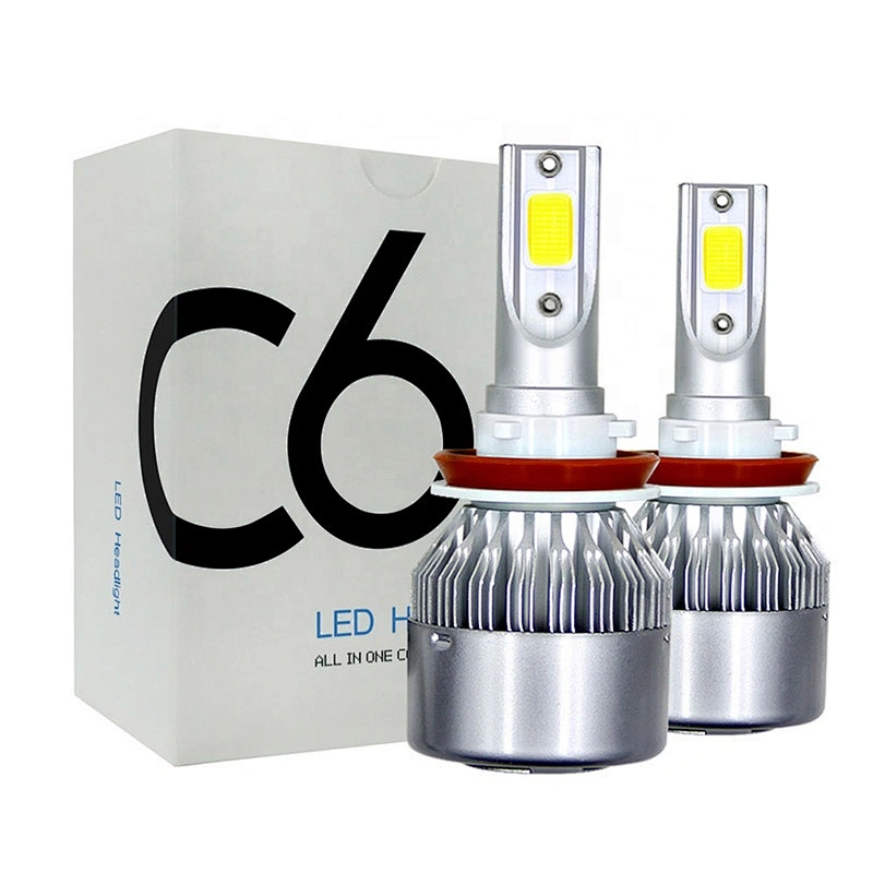 super bright cob led headlight h11 9005 9006 led headlight bulbs H4