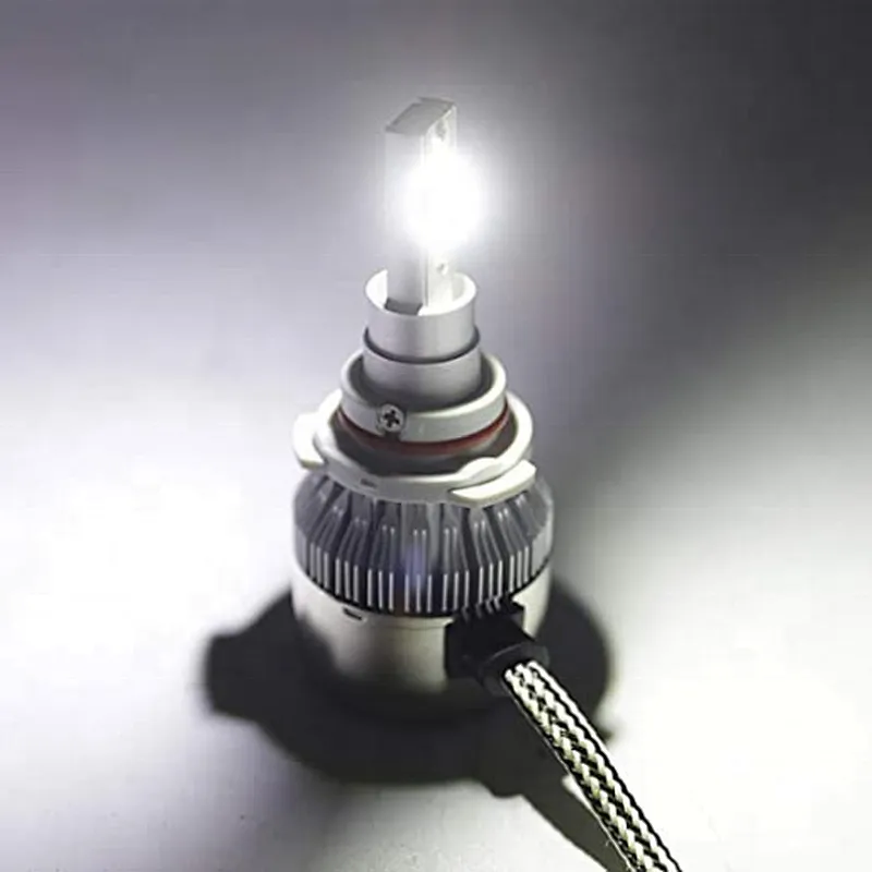 Led headlight bulb in Auto Lighting h4 3 pin led headlamp component for car