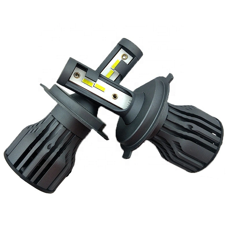 new led headlight 30w 8000 lumen car fanless led headlight h4 car light bulb