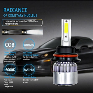 Car auto kit c6 led car light headlamp led component led h7 headlight