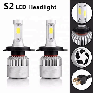 S2  H1 H3 H7  H11 9005 9006  9012 880 5202 h4 led headlight COB 72W 8000LM led headlights All In One Car LED Headlight Bulb