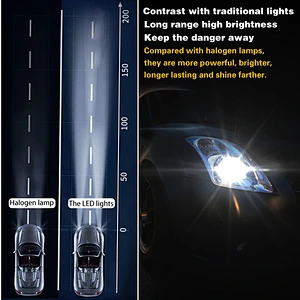 Professional manufacturing new design headlamp led  component V7 for cars H4 H13 9004 9007