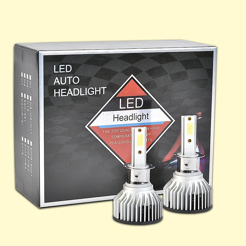 Automotive led headlight h4 auto cob led light led car headlamp