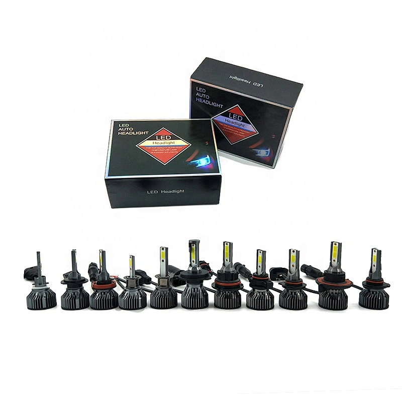 Factory direct auto headlight bulb h7 headlight high lumens H1 H11 9005 H3 led light