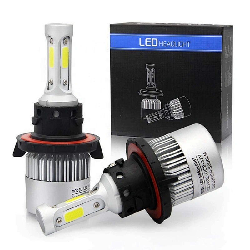 Car accessories Led H7 Headlight H4 S2 COB 9005 9006 9012 H11 H7  Car H4 Led Headlights for all auto