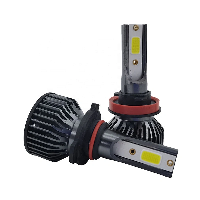 New headlight h1/h3/h7/h8/h11/9005/9006/ 9012/5202 model led lamp lamp motorcycle led headlight V6 h11 led light bulb for car