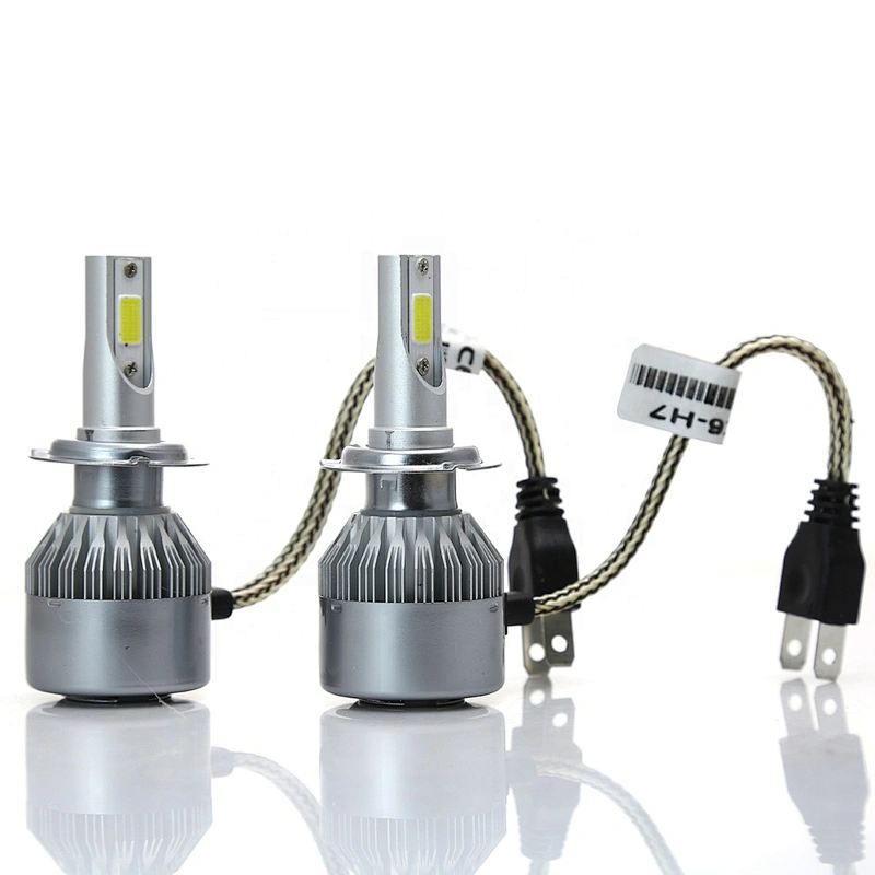 Super bright led bulb 9005 auto parts c6 led car headlight