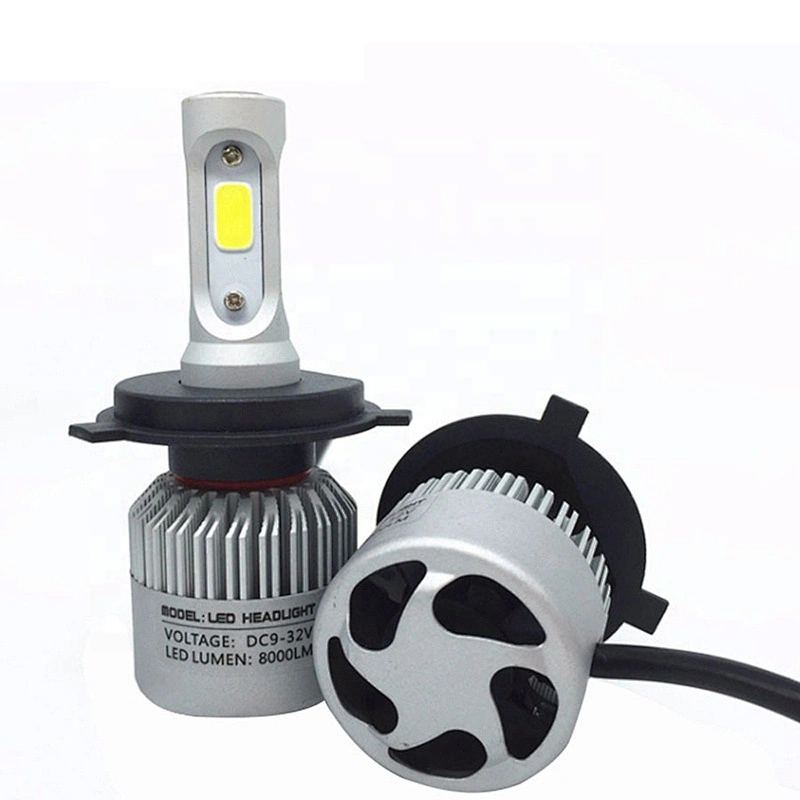 S2 nighteye led 360 degree h4 12v h1 h3 h7 h11 9005 9006 9012 880 5202 led headlight
