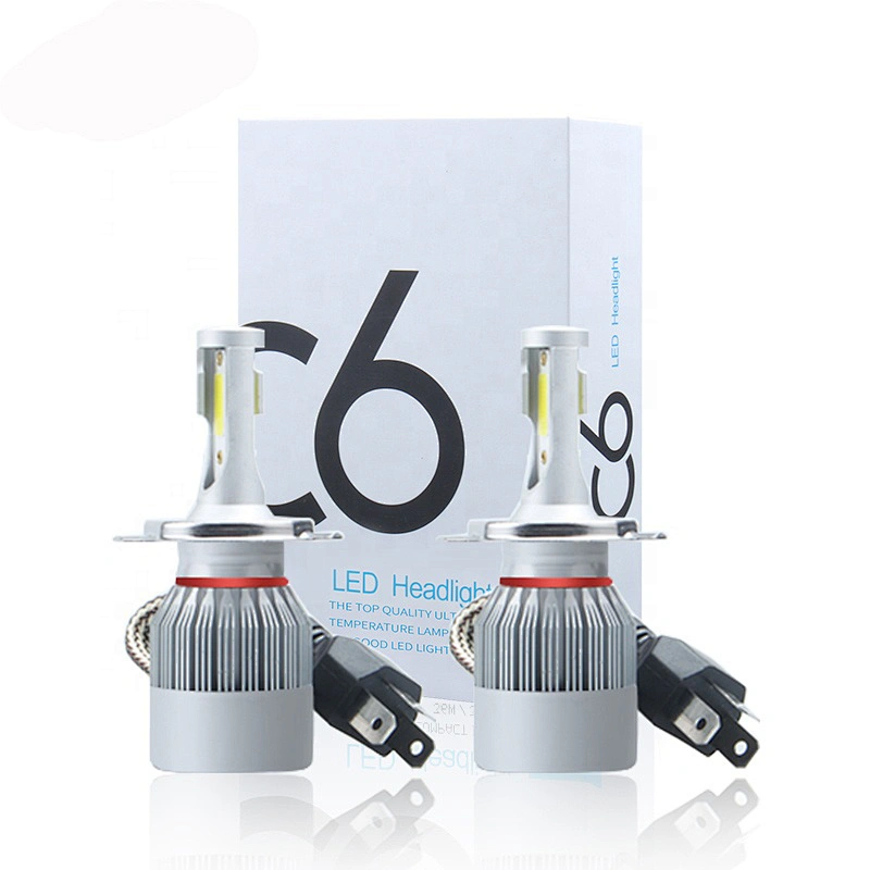 Auto led light c6 h11 h4 h7 headlight 36w led headlight car led lights