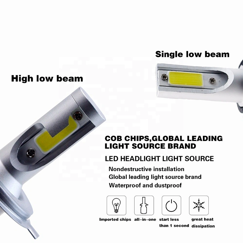 New Design High Power C6 H4 H13 9004 9007 Led Headlight For All Vehicles