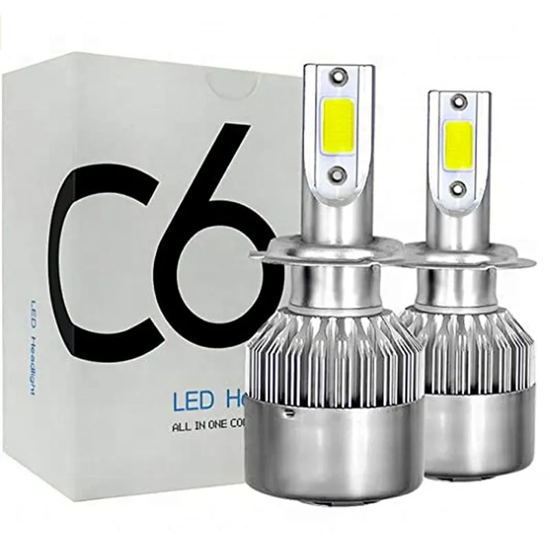 Led headlamp bulb assembly h1 headlight c6 h4 led headlight