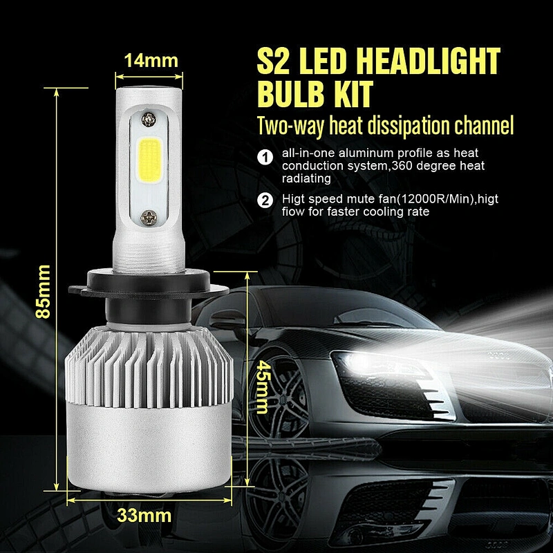 Mini led light drl headlight h4 led lights headlight