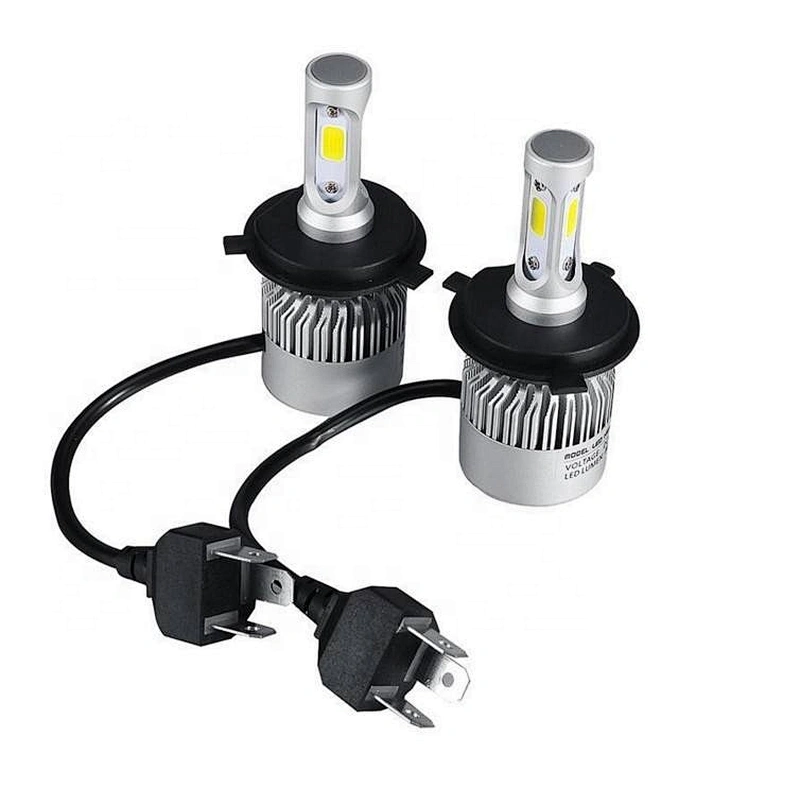 Led h3 led headlight S2 36w 9005 9006 Cob Led car lighting iIn Auto Lighting System