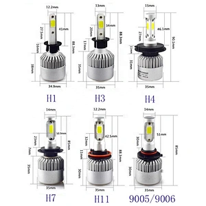 2020 new arrival led headlight h11 H1 H3 H7 super bright bulb car headlight led for car