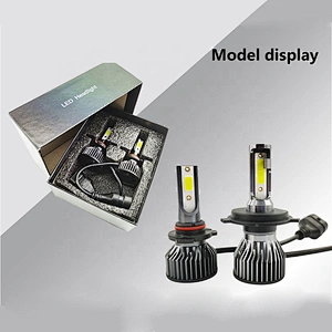 High Low Beam 12000LM 24w H4 H13 9004 9007 cars accessores led Headlight Bulb nighteye h4 led bulbs
