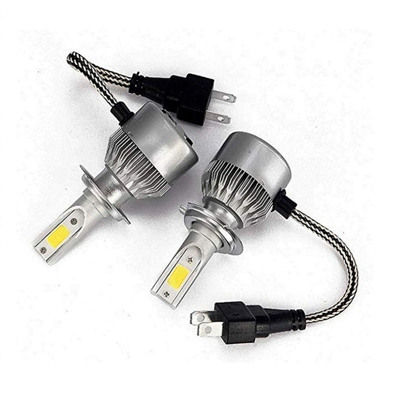 Factory direct sale high quality 6000LM 12V C6 Led Car  Light H4 H13 9004 9007 led car headlamp kit Components