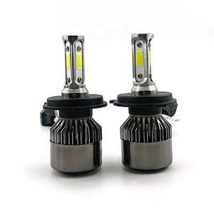 12v automotive light h11 9006 s2 cob four sides h4 h7 led head lamp bulb