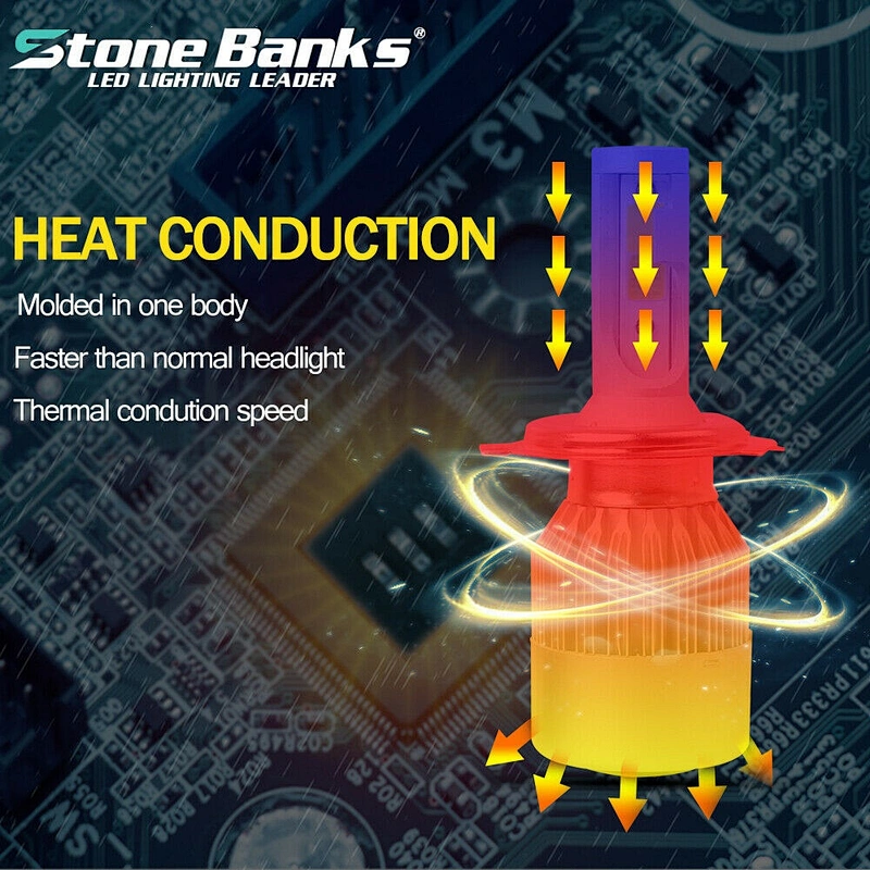 Led headlamp component h11 bulb h3 led headlight