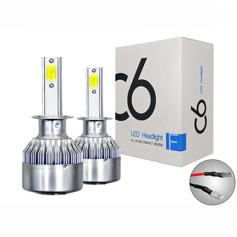 Easy To Be Installed 6000 Lumen Led Car Lights Strip Headlight For Security