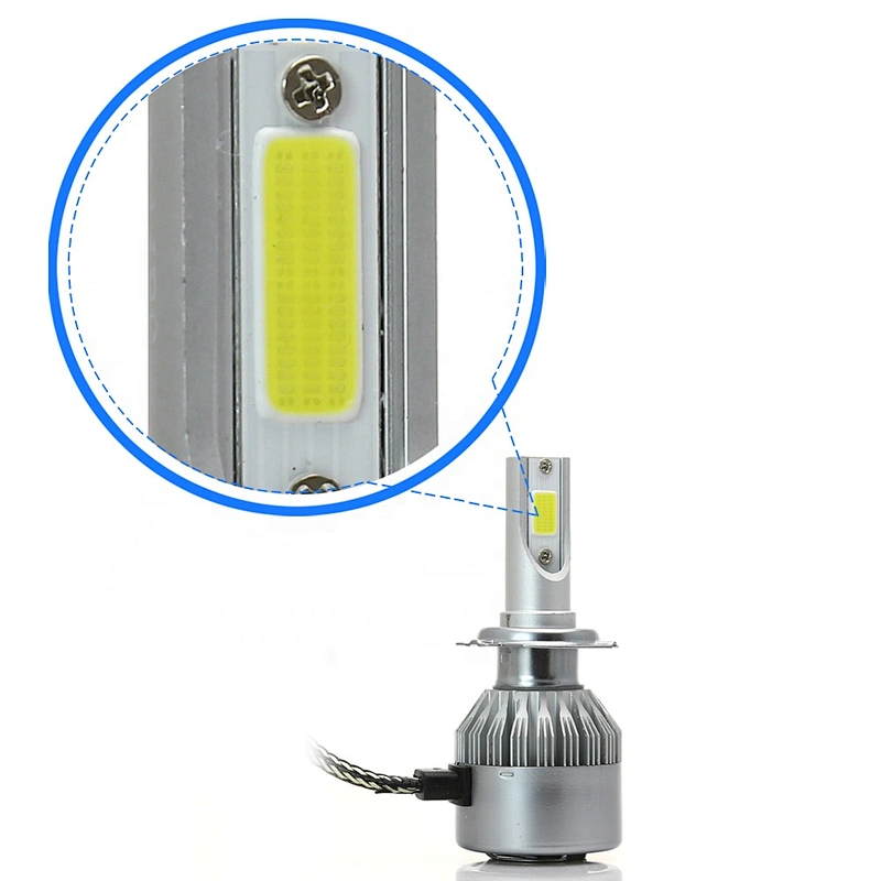 Super Bright High Low Beam 16000LM 72w H3 H1 H11 880 9005 9006 H13 Car Led Headlight Bulb H4 H7 Led Auto H4 H7 C6 Led Headlight