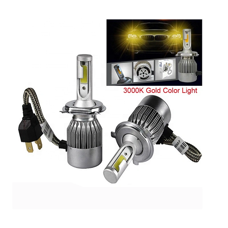Factory wholesale cheap c6 h4  led headlight for bikes h11 led car h13 9012