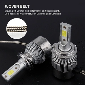 High LowBeam C6 nighteye h4 h7 led Head light H1 H3 H11 H13 9004 9005