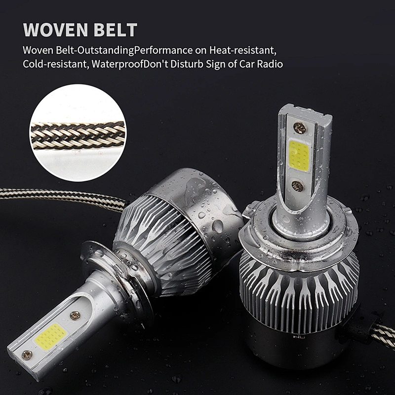 High LowBeam C6 nighteye h4 h7 led Head light H1 H3 H11 H13 9004 9005