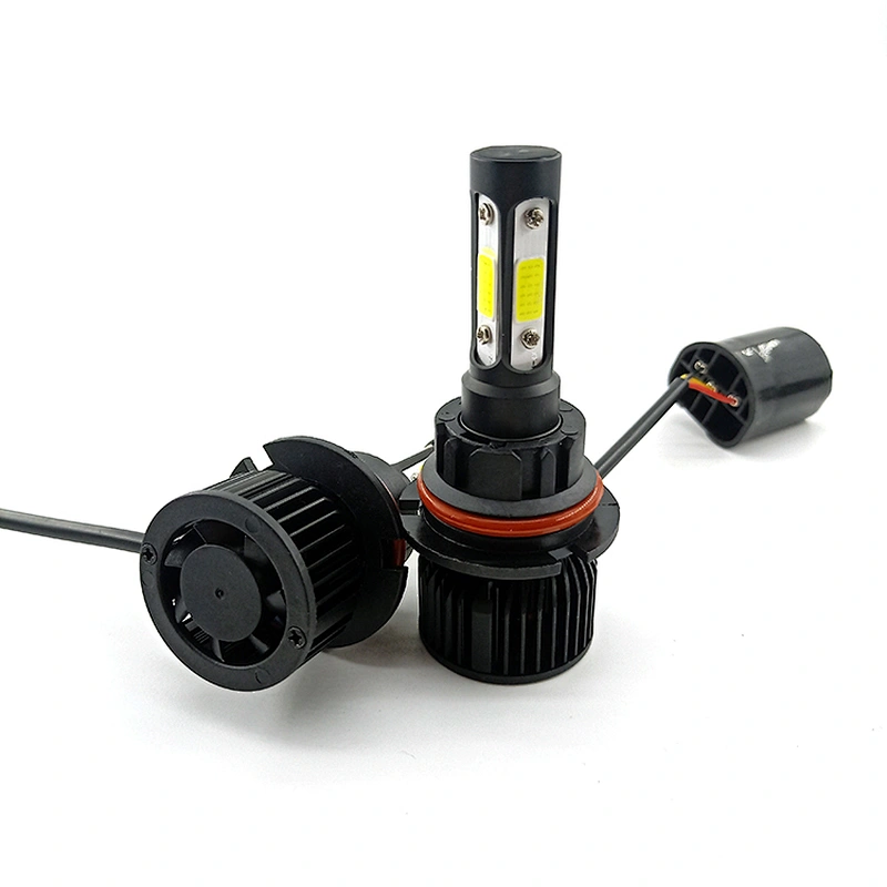 High Quality Wholesale Cheap auto car led headlamps bulb  V7 for cars H4 H13 9004 9007