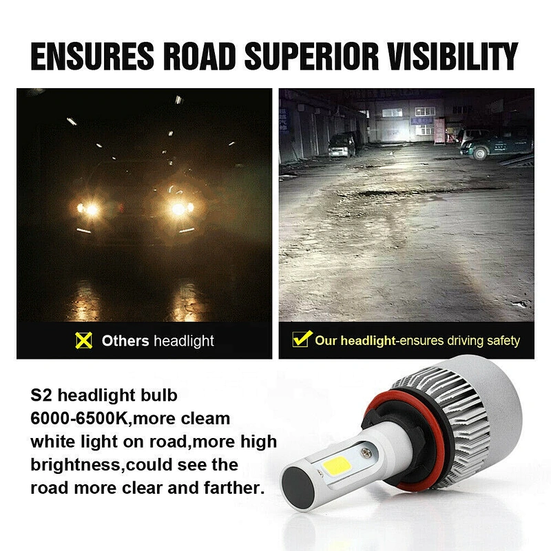 Mini led light drl headlight h4 led lights headlight