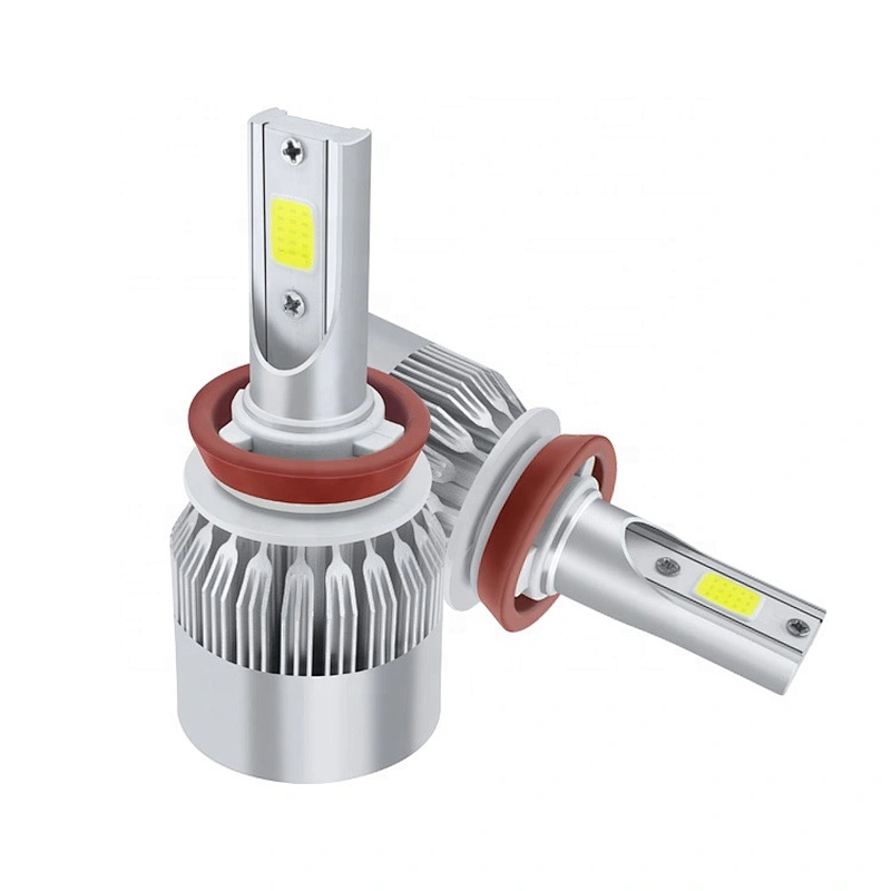 Angel eyes headlights auto headlight of h3 c6 led bulb