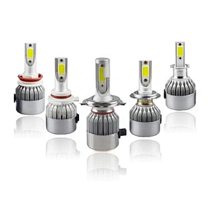 High power aluminum headlamp 360 degree led lights h4 12v auto car led headlamp bulb