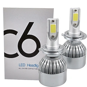 Super Bright Led car lights C6 For All Cars  H1 H3 H4 H7 H13 9005 9006