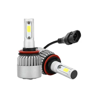 Headlamps led kit s2 auto h1 h3 h7 led h7 led headlamp bulb component for car