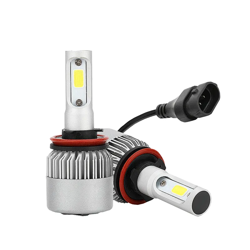 Headlamps led kit s2 auto h1 h3 h7 led h7 led headlamp bulb component for car