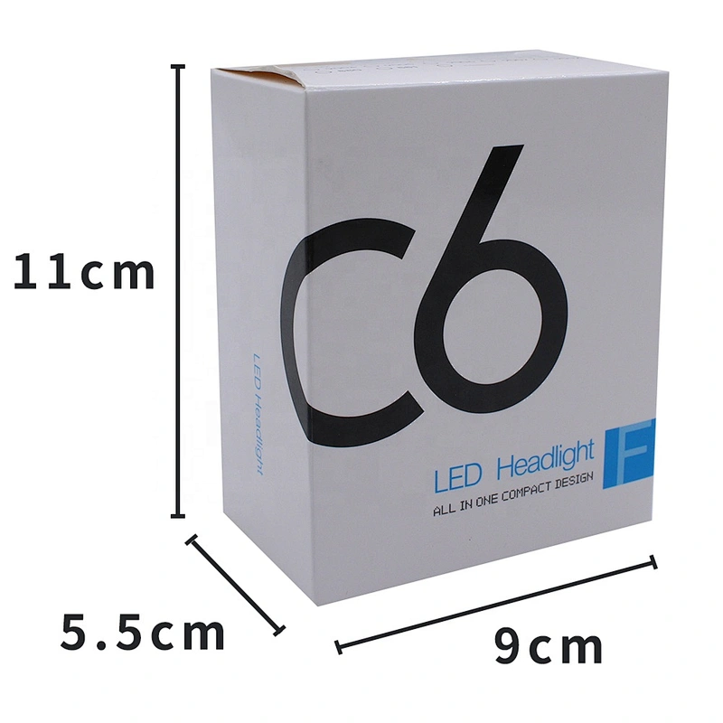 LED Lights Wholesale auto headlamps led for car Waterproof Lamp H1 H3 H11 9005 9006 H7 C6 H4 Car Led Headlight
