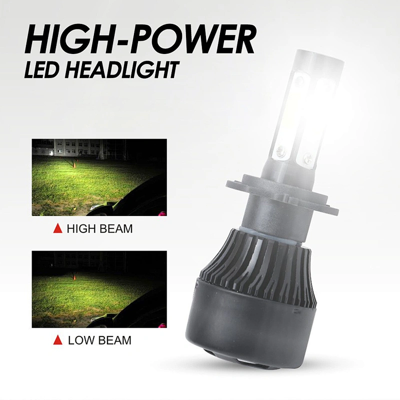 X7 4sides Cob Chip h13 H4 led 9007 Waterproof Led Headlamp Auto Electrical System Car Lighting Accessories