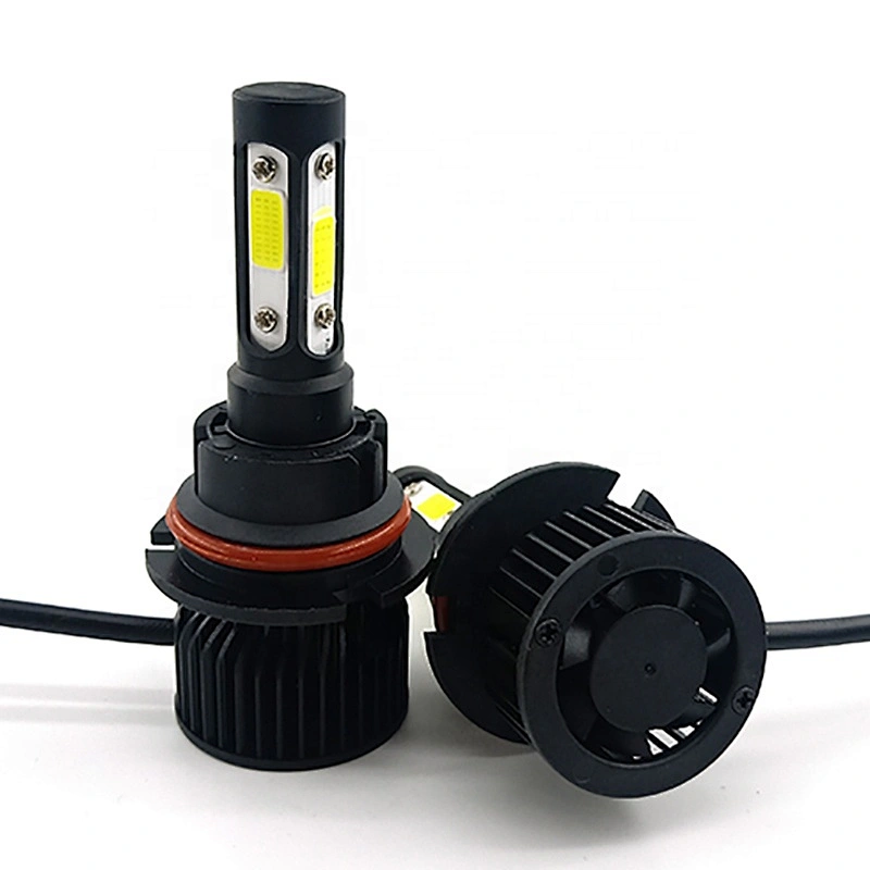 Professional factory top quality auto car headlamps led bulb H4 led headlight V7 Auto Light H13  9004