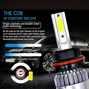 Car auto kit c6 led car light headlamp led component led h7 headlight